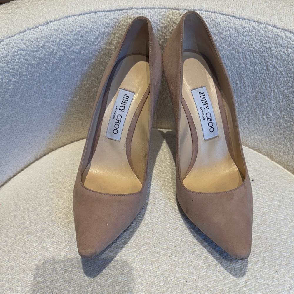 Jimmy Choo Elegant Brown Heels